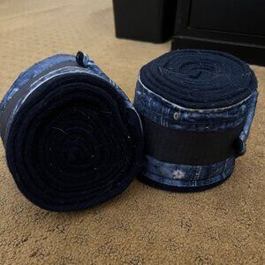 Denim Style Polo Wraps (NEVER USED)